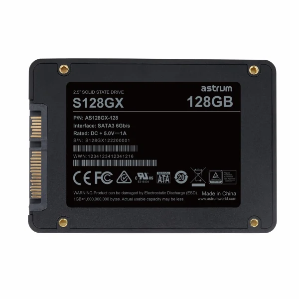 S128GX 128GB 2.5 SATA3 SSD DRIVE 518/47"