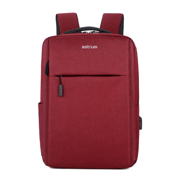 LB200 BACKPACK OXFORD 15 USB RED"