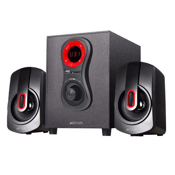Astrum SM040 2.1CH 20W Multimedia Speaker, Bluetooth SD Card USB FM Remote