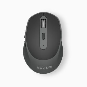 Astrum Wireless Dual Mode Rechargeable Mouse Black/Grey - MW410