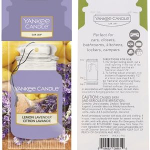 Yankee Candle Lemon Lavender Card Jar