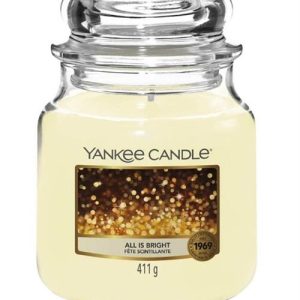 Yankee Candle All Is Bright Medium Jar