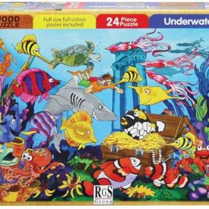 RGS 24pc Underwater Wooden Puzzle