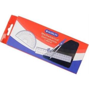 Marlin Math Set 11 Pcs Metal Container