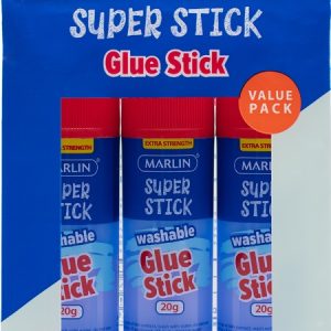 Marlin Non Toxic Glue Stick Value Pack Of 3