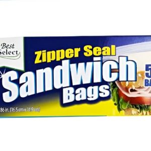 Casey Zip Seal 50 Sandwich Bags 16x15cm
