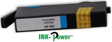 InkPower Generic HP 655 Cyan Ink Cartridge