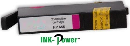 InkPower Generic HP 655 Magenta Ink Cartridge