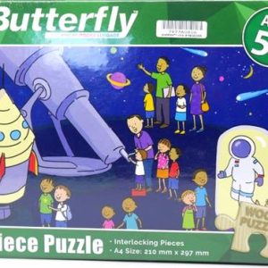 Butterfly 60Pc At The Planetarium Wooden Puzzle