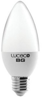 Luceco E27 Candle 3W Warm White 2 Pack LED 200 Lumens