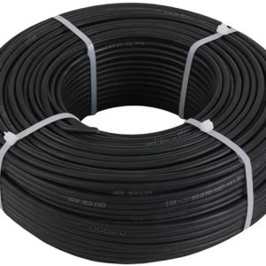 Solarix 6mm2 Single Core Solar Photovoltaic PV Cable Black